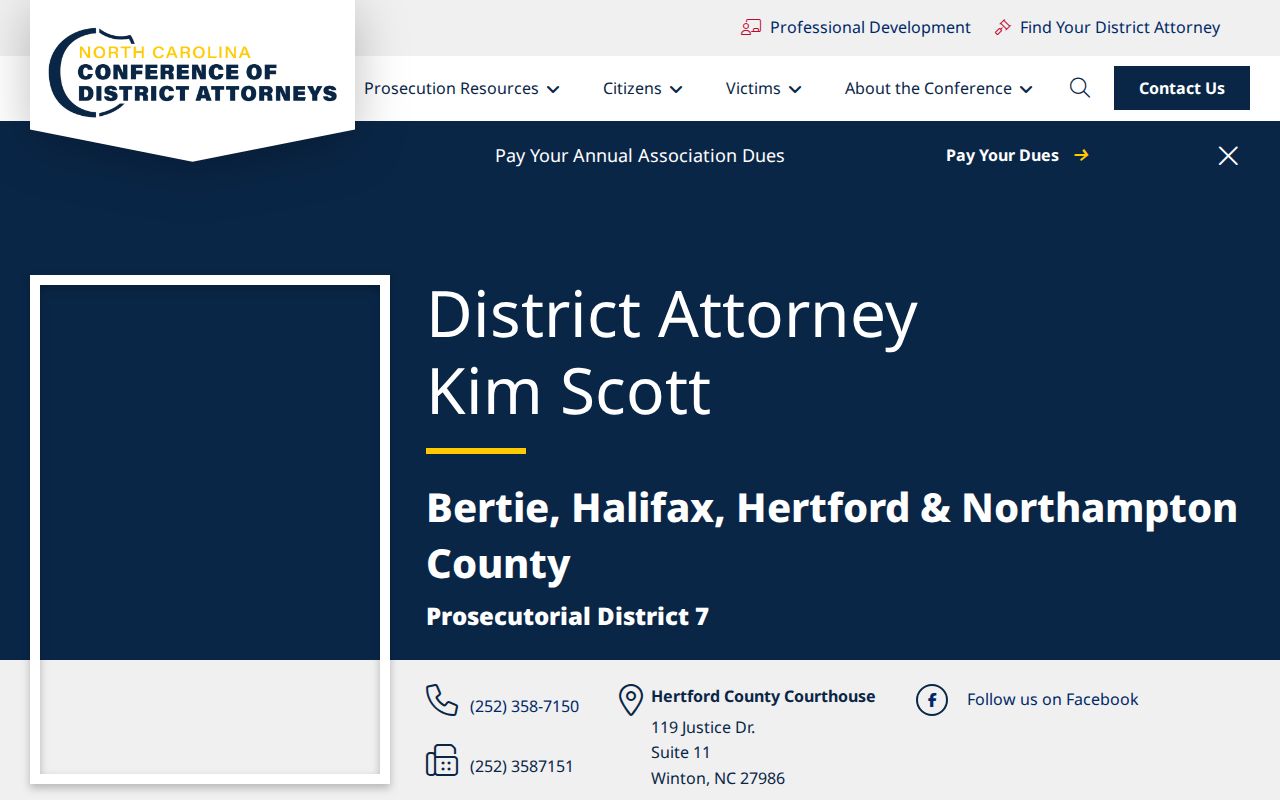 Bertie County criminal court cases in Prosecutorial District 7